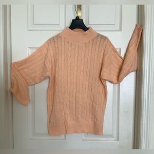 VERY NICE, USA. Cable Knit Turtle neck, Sweater.